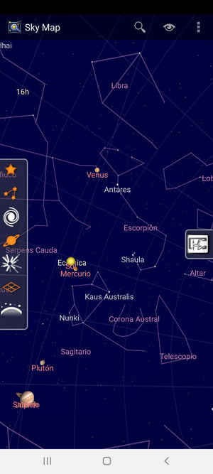Baali shtiíli Niashuub - Venus in Scopio alignment